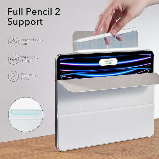ESR Rebound Magnetic Flip Cover Brilliant White (iPad Pro 2020 11" / iPad Pro 2021 11" / iPad Pro 2022 11'')