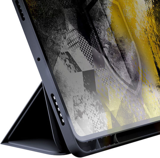 3MK Soft Flip Cover Πλαστικό / Σιλικόνης Ανθεκτική Μαύρο Samsung Galaxy Tab S7/S8