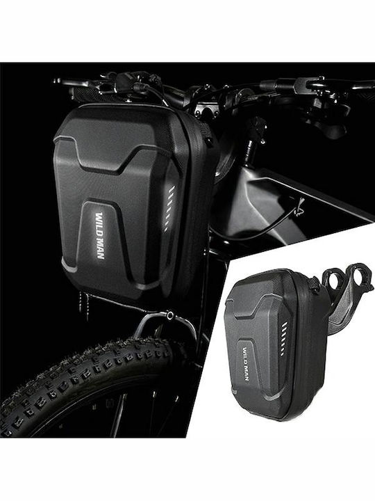 Wildman Gears E8 Τσαντάκι Τιμονιού Ποδηλάτου 3lt Μαύρο GT001159