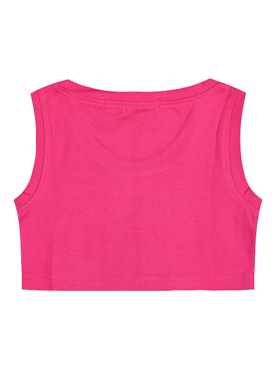 Energiers Children's Crop Top Sleeveless Pink