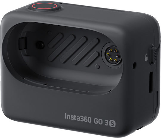 Insta360 GO 3S Standard Edition 128GB Action Camera 4K Ultra HD 360° Capture Underwater with Screen 2" and Wi-Fi Black