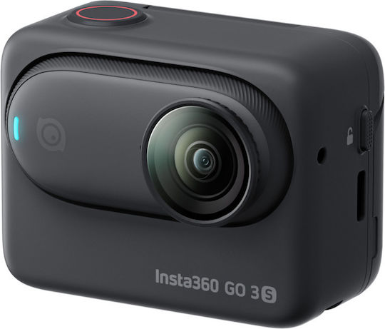 Insta360 GO 3S Standard Edition 128GB Action Camera 4K Ultra HD 360° Capture Underwater with Screen 2" and Wi-Fi Black