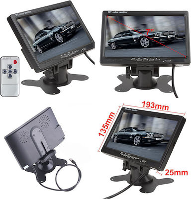 Waterproof Car Reverse Camera with Screen and Night Vision for