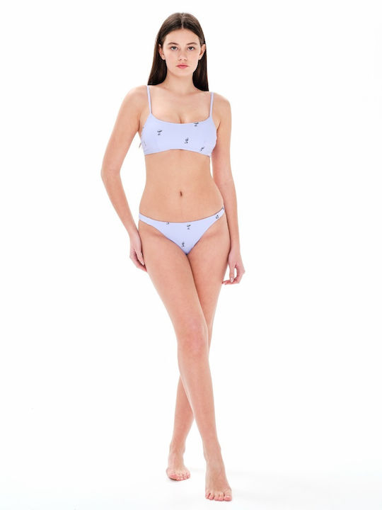 Set Bikini Sutien Sport Violet