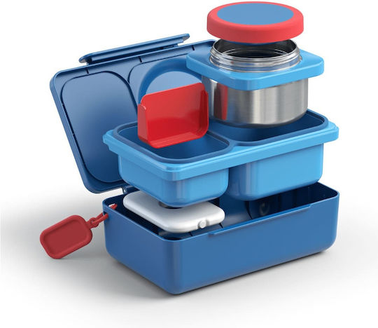 Omie Omie Kunststoff Mittagsbox Mit Fächern 1.15lt Galaxy Lila
