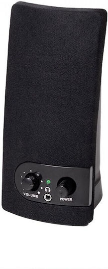 Spacer SPB-216 Computerlautsprecher 2.0 mit Leistung 6W in Schwarz Farbe