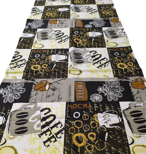 Le Blanc Ράνερ Coffee Καφέ 45x150εκ.