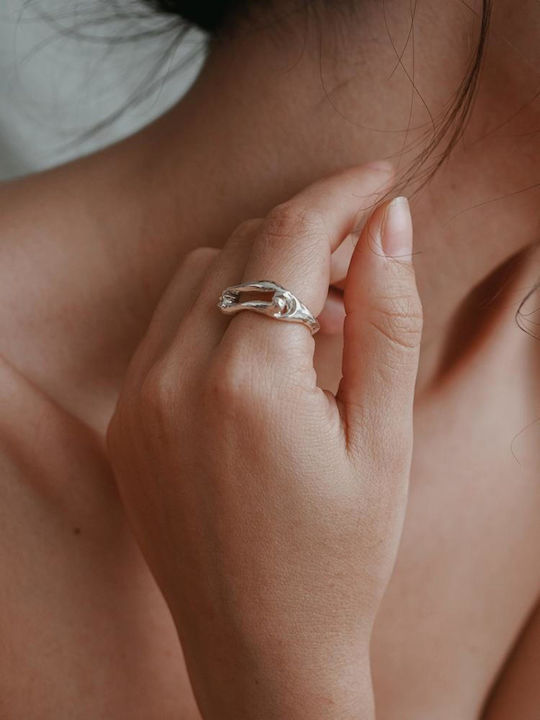 Nasilia Jewelry Ring made of Silver Gold Plated