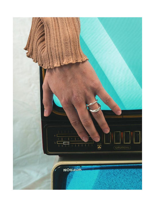Nasilia Jewelry Ring made of Silver Gold Plated