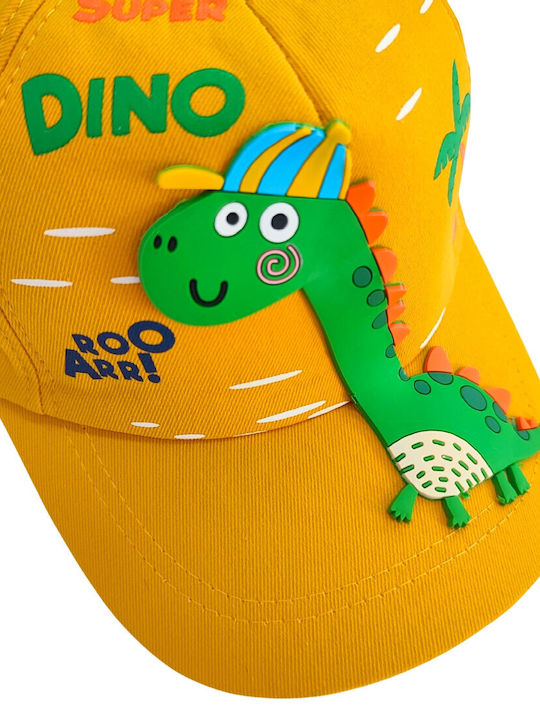 Hat Dino 3D/Yellow