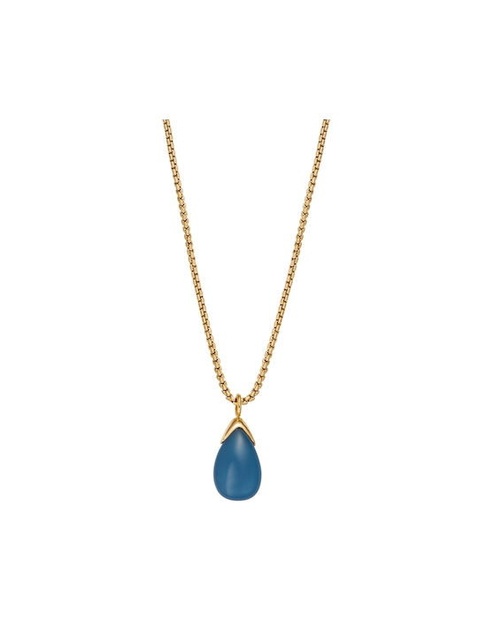 Skagen Necklace from Gold Plated Steel