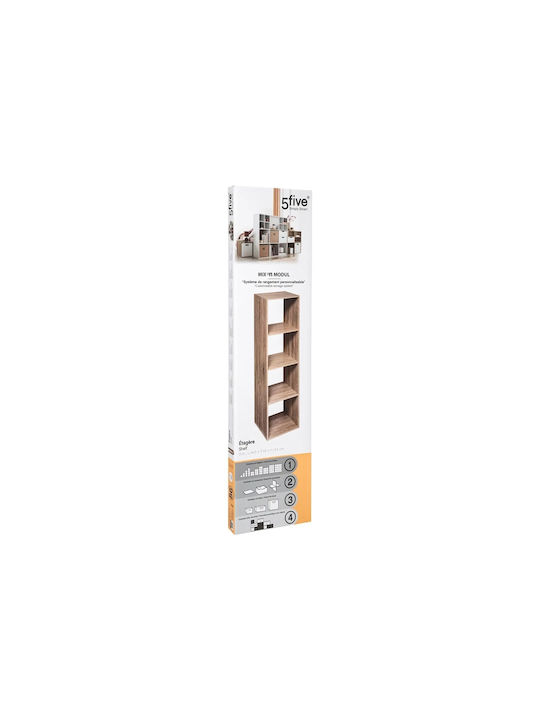 Bookcase Natural 34.5x32x134cm