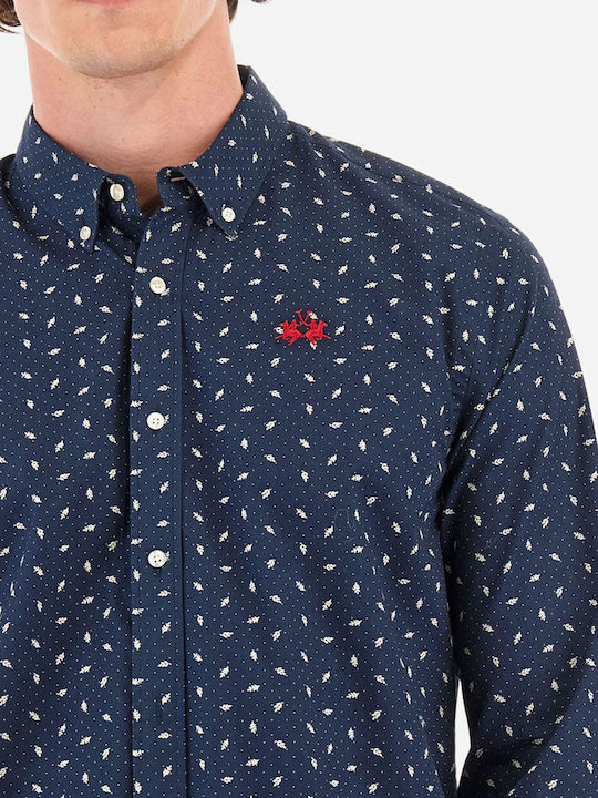 Baumwolle Hemd Blue