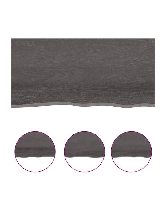 Regal Wand Braun 80x60x6cm