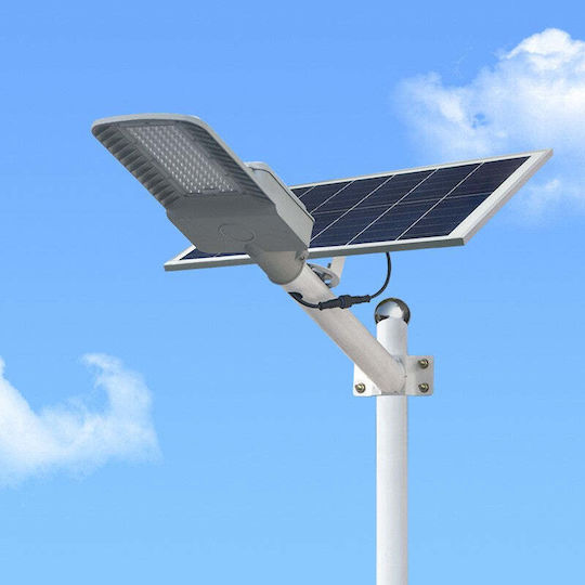 Lampă Solară Stradală 25W 2250lm Alb Rece 6500K cu Senzor de Mișcare și Telecomandă IP65 51.5cmx21cmx7.5cmcm