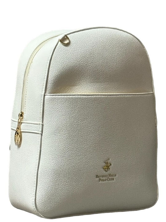 Beverly Hills Polo Club Women's Bag Backpack White