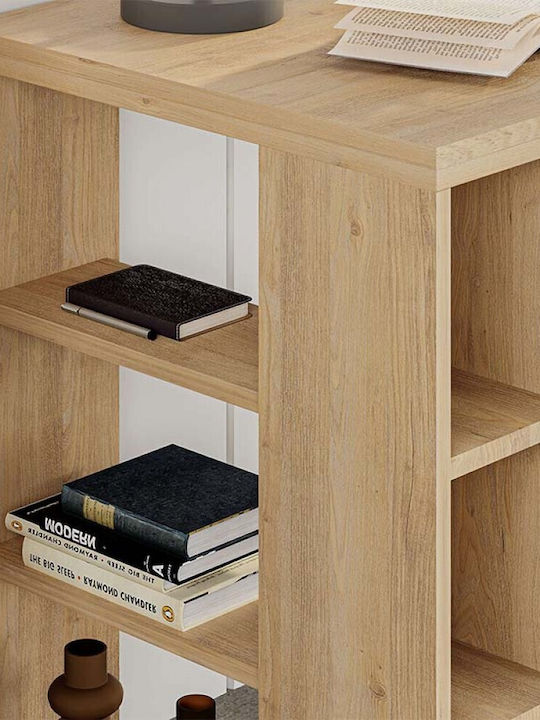 Γραφείο Colmar Ξύλινο sapphire oak 140x60x75εκ.
