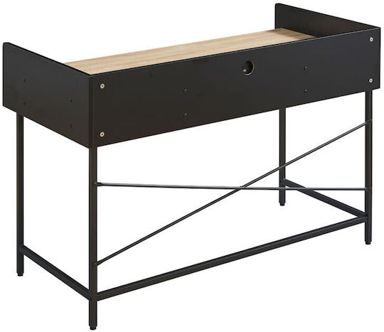 Schreibtisch Homi 123x60x86cm Natural Black Schreibtisch Homi 123x60x86cm Natural Black