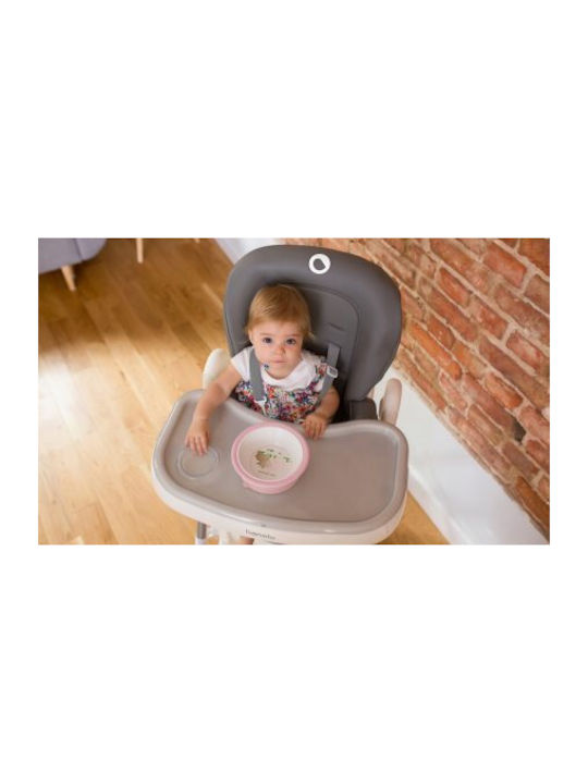 Lionelo Linn Plus Foldable Baby Highchair with Adjustable Height Dark Gray