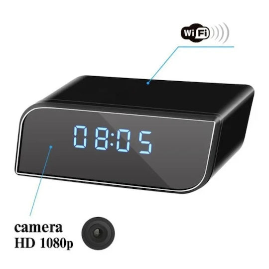 Скрита камера WiFi Часовник 1080p със Слот за Карта Памет