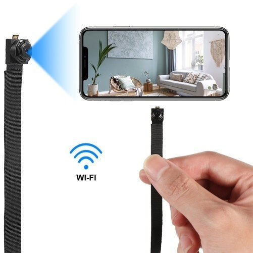 Cameră Ascunsă WiFi 720P cu Slot pentru Card de Memorie