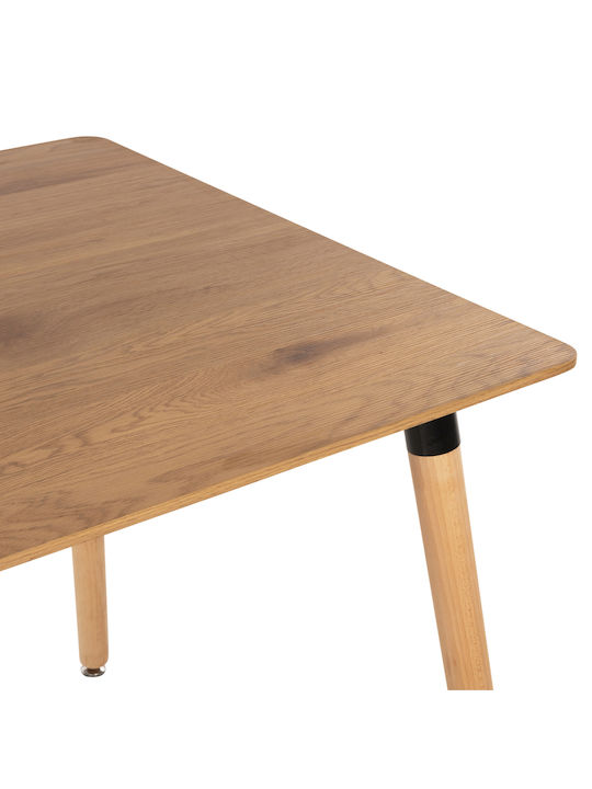 Minimal Square Table Kitchen Wooden 73x73x74cm