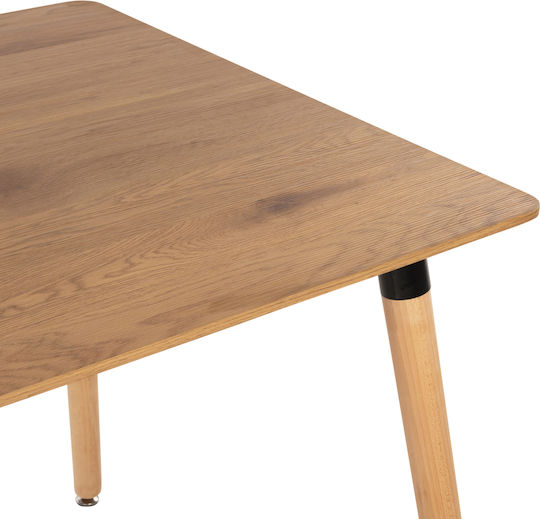 Minimal Square Table Kitchen Wooden 73x73x74cm