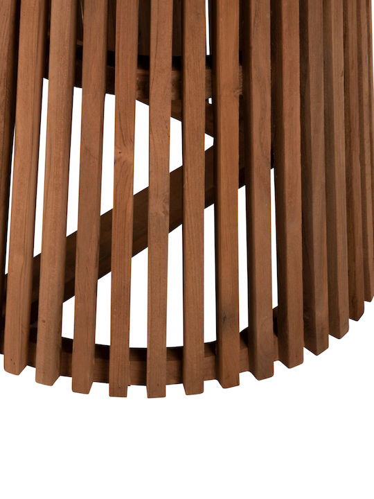 Remik Tisch Speisesaal aus Massivholz Natural 200x100x75.5cm