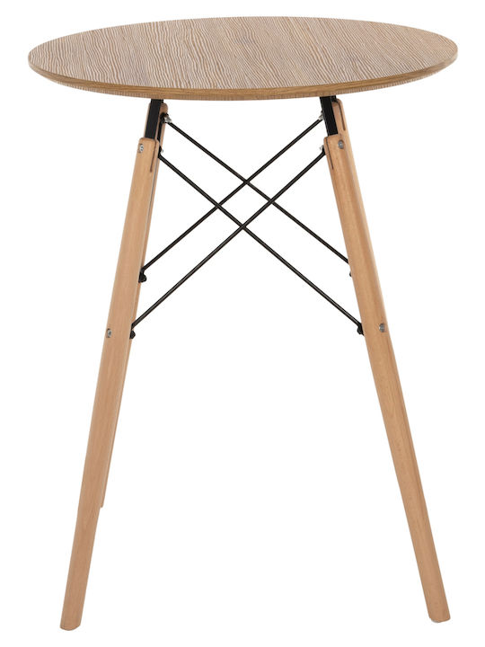 Minimal Table Kitchen Wooden Natural 46x48x76cm