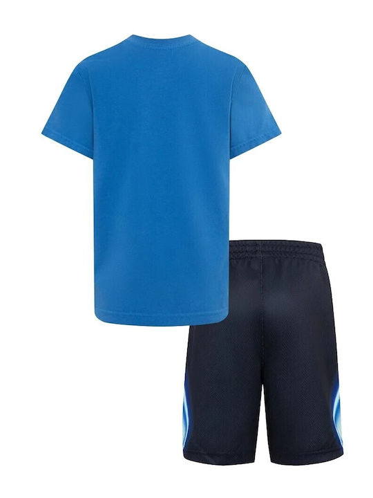 Jordan Kinder Set mit Shorts Sommer 2Stück Blau