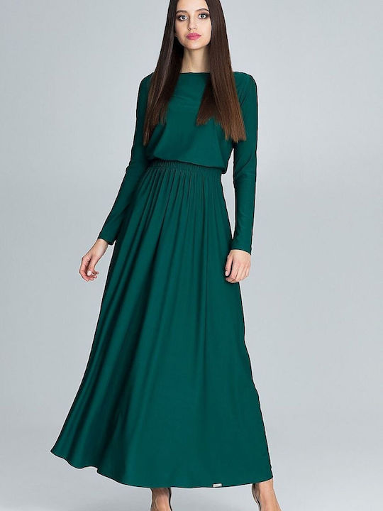 Figl Maxi Kleid Grün