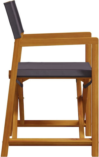 Дърво Тъмно сиво 4бр 54x53.5x85.5см