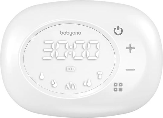 Babyono Compact 970 Ηλεκτρικό Μονό Θήλαστρο Μπαταρίας Λευκό 180ml