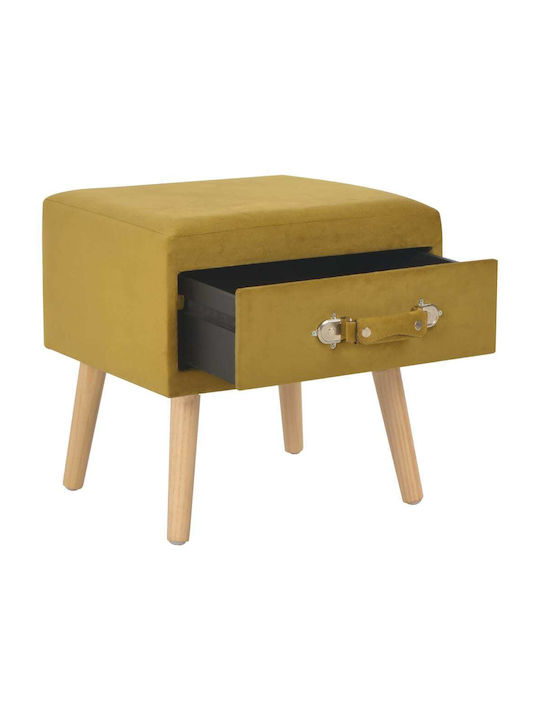 Nachttisch Gelb 40x35x45cm