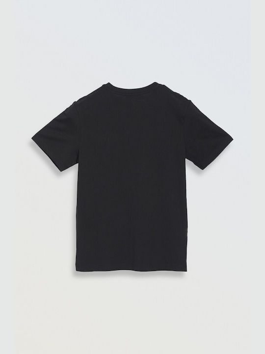 Reporter Young Kids Blouse Short Sleeve Black