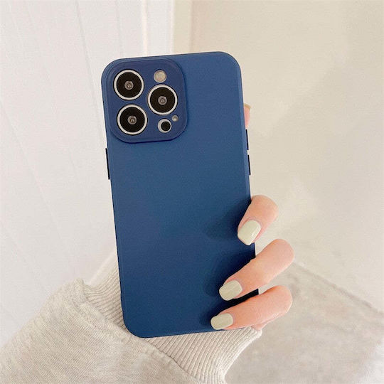 Ring Back Cover Silicon Albastru (Huawei P40 Lite E)