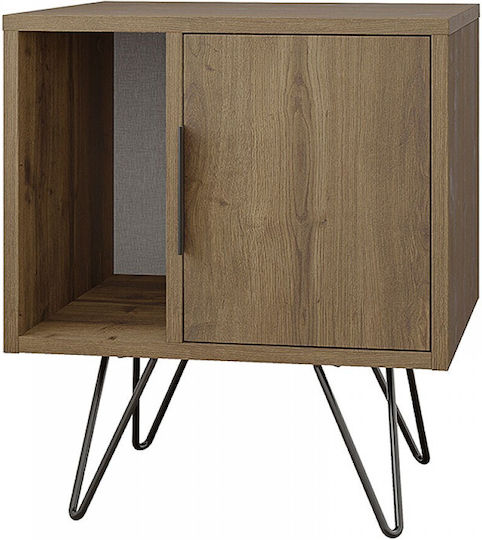 Nachttisch Glynn Braun 50.2x44.6x60cm