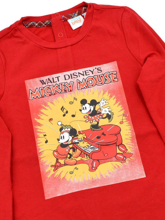 Original Marines Kids Blouse Long Sleeve Red