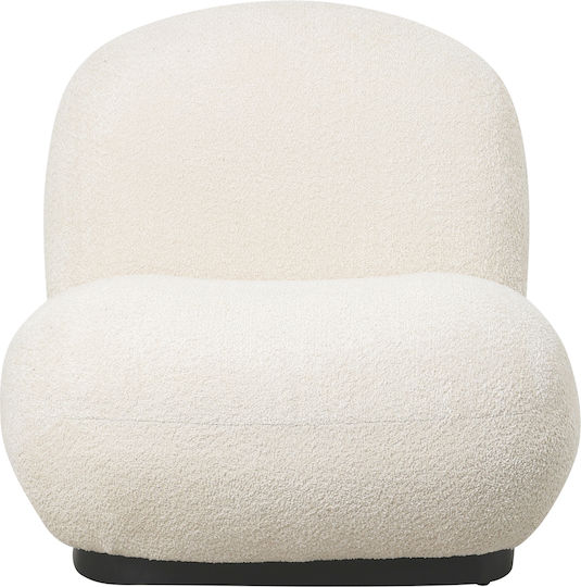 Πολυθρόνα Beany 85x82x77cm Εκρού Πολυθρόνα Beany 85x82x77cm Εκρού
