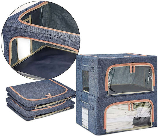 Plastic Storage Box with Lid 66lt