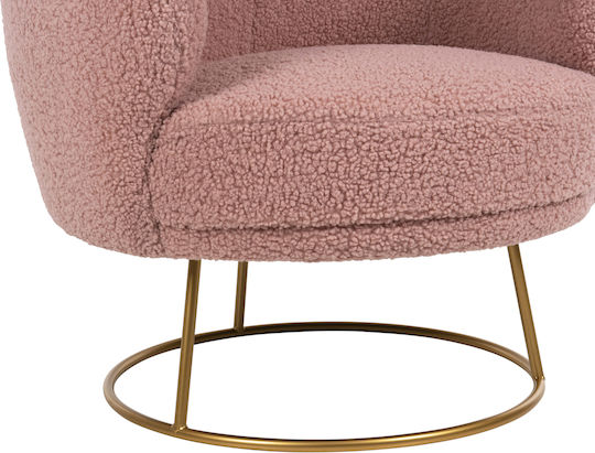 Arien Armchair Pink 78x75x84cm