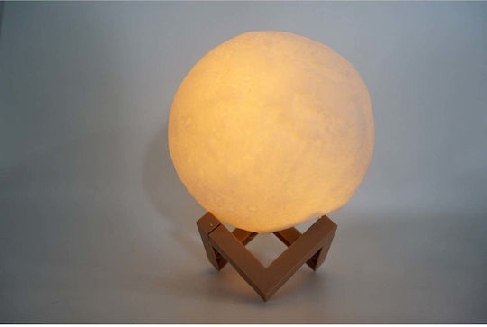 Φωτιστικό LED Θερμό Λευκό Moon Light