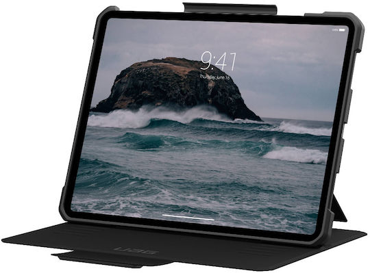UAG Flip Cover Ανθεκτική με Πληκτρολόγιο Μαύρη (iPad Pro 2024 13")
