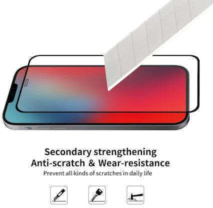0.3mm Full Glue Tempered Glass Μαύρο (Galaxy A40)