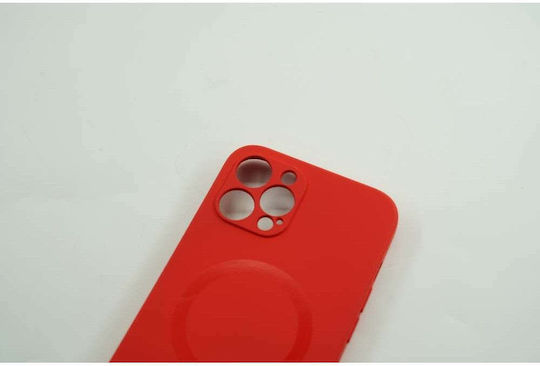 Back Cover Σιλικόνης Κόκκινο (iPhone 12 mini)