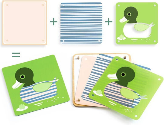 Djeco Eduludo Ζωακια Animologix Educational Game Knowledge for 3-6 Years Old