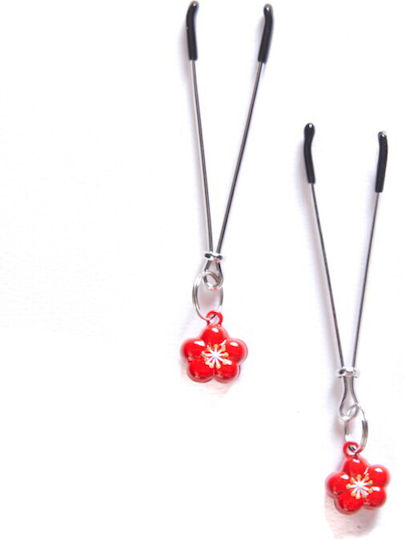 Comfort Nipple Clamps in Red Color
