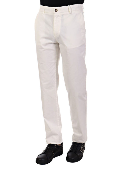The Bostonians Men's Trousers Chino White