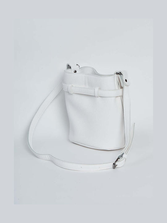 Elena Athanasiou Belt Up Small Damen Beutel Crossbody Weiß