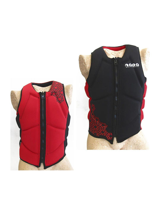 SCK Adults Impact Vest for Water Sports Red